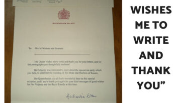 Letter from The Queen